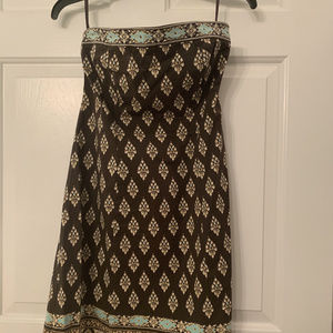 New York & Company Strapless Shift Dress